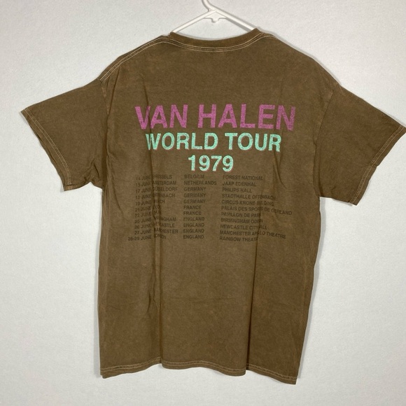 Van Halen World Tour T shirt size large - Picture 4 of 8
